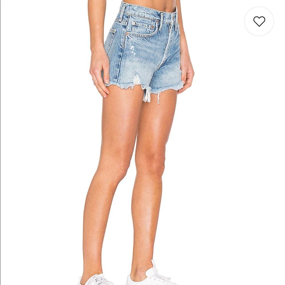 Agolde Parker cut off shorts